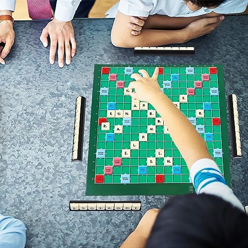 NALACAL Letter Game Table, Letter Matching Word Board Spelling Classic, Letter Matching Word Spelling Original Travel for Kids Adults Vocabulary Challenge Time Fidget Toy, Kids Spelling Letter Words