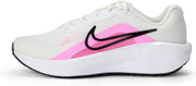 W NIKE DOWNSHIFTER 13 womens Laced Shoes - WHITE/PINK SPELL-BLACK
