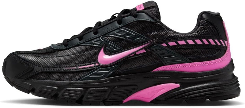 WMNS NIKE INITIATOR womens Laced Shoes - BLACK/PINK SPELL-DK SMOKE GREY