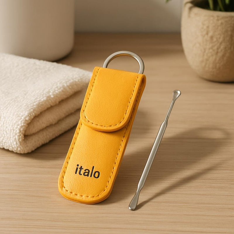 Fitto Ear Wax Cleaning Set 11.4x2.8cm - Reusable Ear Pick & Spiral Ear Cleaner Tool for Earwax Removal, Ear Cleaning Kit for Adults & Kids