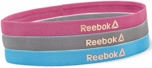Sports Hair Bands - Metallic Blue, Berry, Grey (3)