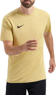 mens M Nk Dry Park Vii Jsy Ss T-shirt - Jersey Gold/Black