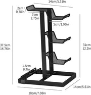 COOLBABY Elevated Version Metal Gamepad Holder Stand Compatible Headphones with PS5/PS4/Xbox ONE/S/X Series Game Console Controller Gaming Handle Bracket