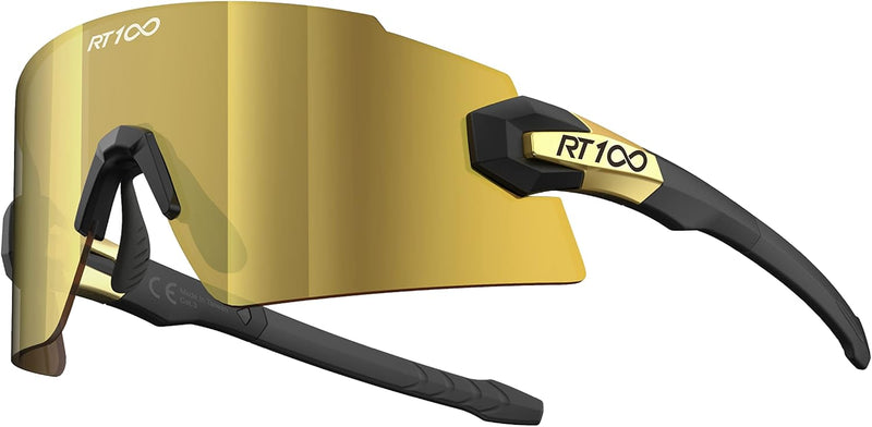 RT100 RIDE YOUR WAY Professional wrap around Frameless Cycling Sunglasses for Men and Women
