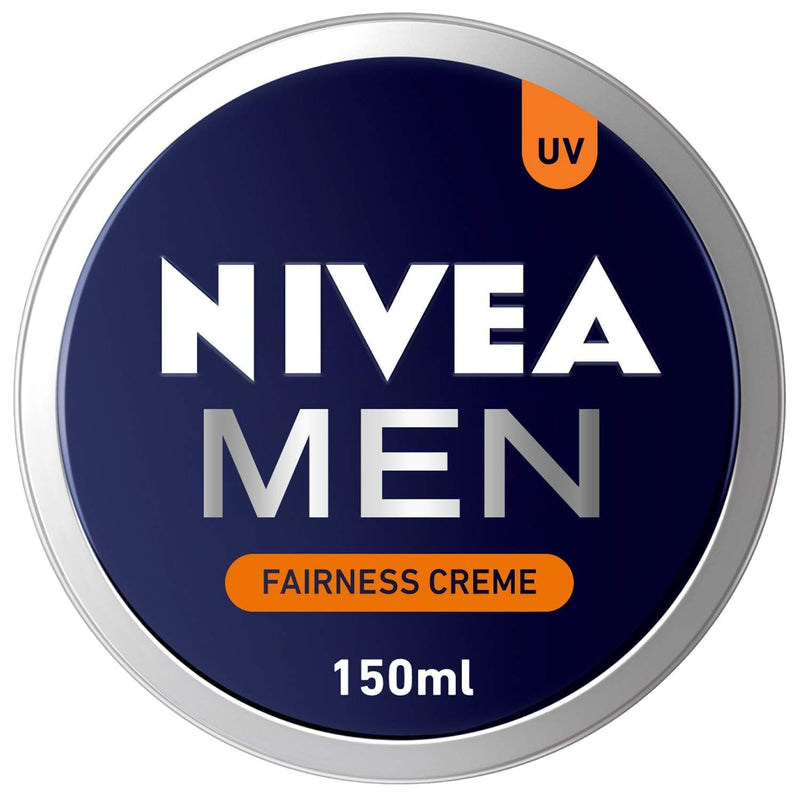 NIVEA MEN Face, Body & Hands Cream, Fairness Fair & Even Skin Tone, Tin 150ml