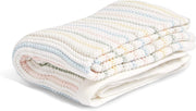 Mamas & Papas Knitted Blanket, Soft Pastel, 70 x 90 cm