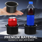 OUNONA 2pcs Recliner-Handles Cup Holder Replacement Insert for Sofa Boat Rv Couch Car Truck Poker Table
