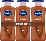 Body Lotion Cocoa Radiant with Cocoa Butter, Non-Greasy Formula, Restores Glow To Dull, Dry Skin, 400ml - 3 x 400ml