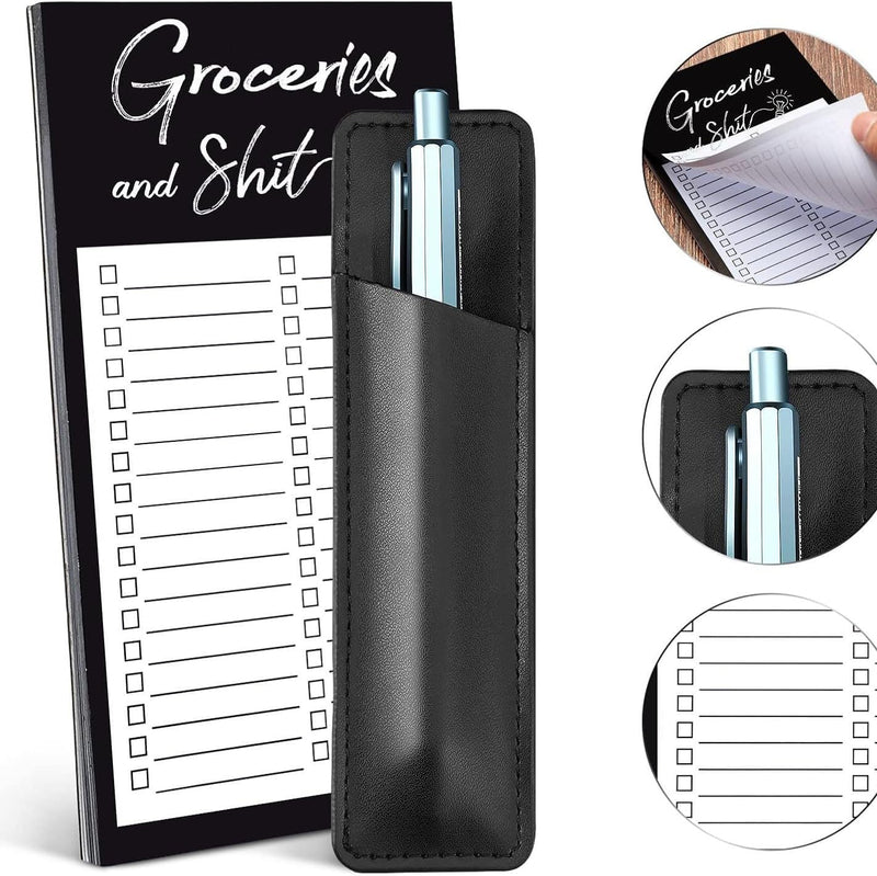 Magnetic Memo Pad,Magnetic Schedule for Fridge,To-Do List Notebook, Memo Pad & Magnet Book