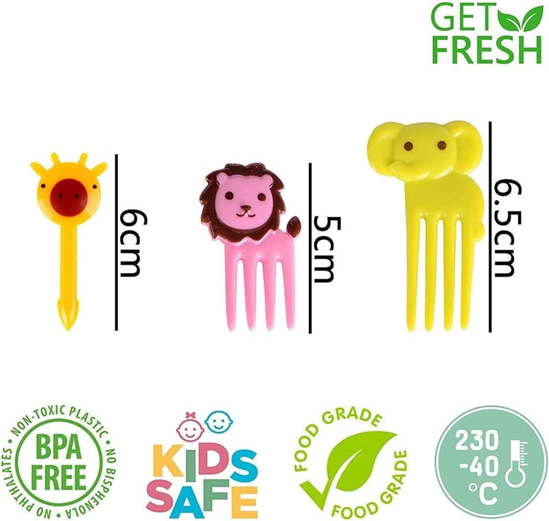 Star Babies Animal Fruit Picks 10-Pieces