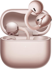 FreeClip 2 Open-Ear Clip-On Earbuds, C-bridge design, Lightweight, 38H Battery, Fast Charge, Dual Driver, IP57 Waterproof & dust proof, Touch & Head-motion control, iOS & Android, Blue - Rose Gold