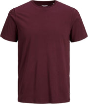 mens JJEORGANIC Basic Tee O-Neck T-Shirt (pack of 1) - Port Royale