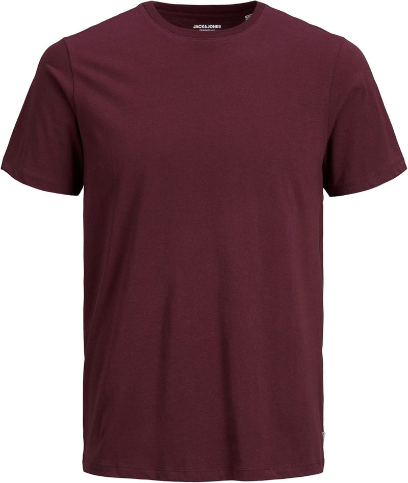 mens JJEORGANIC Basic Tee O-Neck T-Shirt (pack of 1) - Port Royale