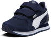 PUMA Unisex-Child St Runner Hook and Loop Sneaker
