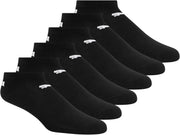 womens 6 Pack Low Cut Socks (pack of 6) - Black