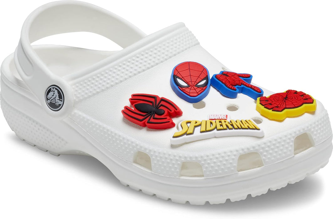 Crocs Unisex-Adult Jibbitz Shoe Charms - Marvel Super Hero Characters Shoe Charm Singles, Charms for Boys and Girls