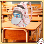 Mfikaryi Cute Cat Casual Daypack Teens Elementary School Backpack Students Bookbag for Girls Boys…