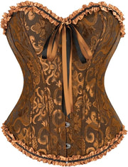 womens Hourglass Costume Corset (pack of 1) - Ginger