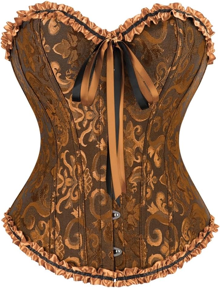 womens Hourglass Costume Corset (pack of 1) - Ginger