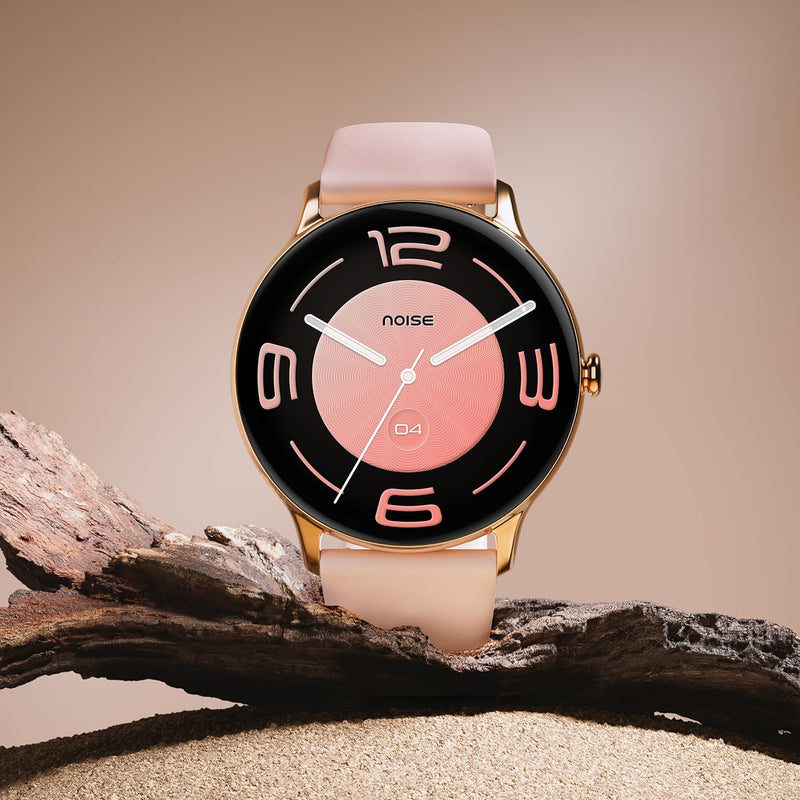 Noise Twist Go Round dial Smartwatch with BT Calling, 1.39" Display, Metal Build, 100+ Watch Faces, IP68, Activity Tracker, Oxymeter (SpO2), 24/7 Heart Rate Monitoring (Jet Black)