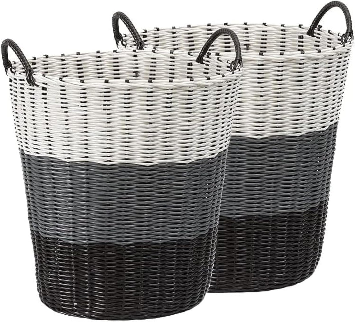 SKY-TOUCH Laundry Hamper Clothes Storage Basket with Handles Washing Bin Dirty Clothes Storage,for Bathroom Bedroom Closet, Household,Bathroom Laundry Basket,34 46 45cm,1 piece – image 2