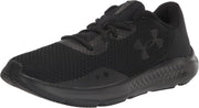 Charged Pursuit 3 mens Running Shoe - Black / Black / Lime Surge