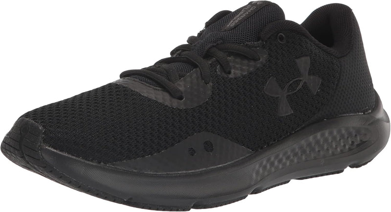Charged Pursuit 3 mens Running Shoe - Black / Black / Lime Surge