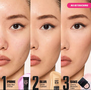 Huda Beauty Easy Blur Natural Airbrush Foundation, Custard 220N, 30ml