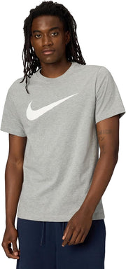 Men's Nsw Icon Swoosh T-Shirt - DK GREY HEATHER/(WHITE)
