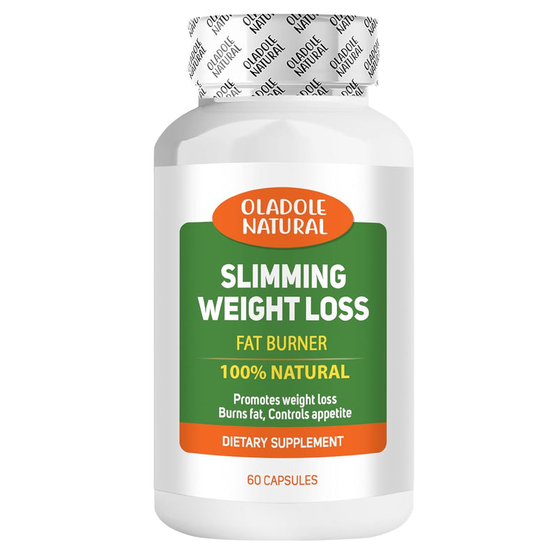 Oladole Natural Slimming Weight Loss Diet Pills, Non-Prescription Weight Management Aid, Powerful Fat Burning and Appetite Suppression - Excellent for Keto Diet 60 Capsules