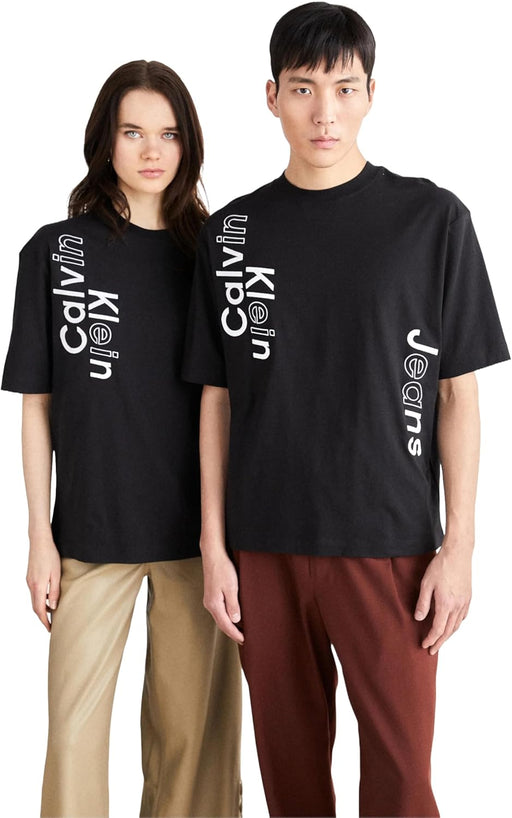 Men's Blocking S/S T-Shirt - Ck Black