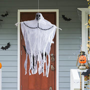 Halloween Hanging Decorations - Skeleton Hanging Ghost Flying Scary Skull Skeleton Decorations for Outdoor Indoor Party Props Haunted House Halloween Decoration (style 5) - style 4