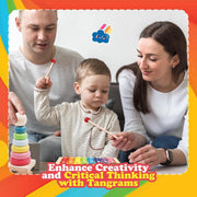 Moonmen 23 Pcs Montessori Toys for Babies 0-3-6-12 Months, 3 in 1 Soft Baby Teething Toys and Stacking Building Blocks for Sensory Developmental Education of Toddlers 12-18 Months