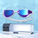 KASTWAVE Swimming Goggles, Anti-Fog, Anti-UV, No Leakage, HD Waterproof, Professional Swim Goggles, for Women Men Adult Youth