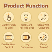 Dimmable Duck Lamp, Cute Silicone Touch Control USB Rechargeable Night Light for Kids Room Decor Gift