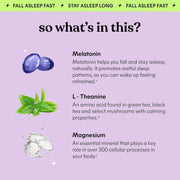 Sleep Gummies with 5mg Melatonin, Elderberry, Magnesium, L-Theanine, Chamomile and Lavender, Drug-Free Nighttime Sleep Aid, Vegan, Gluten Free, Gelatin Free, Non GMO, Berry Flavored (60 Count)
