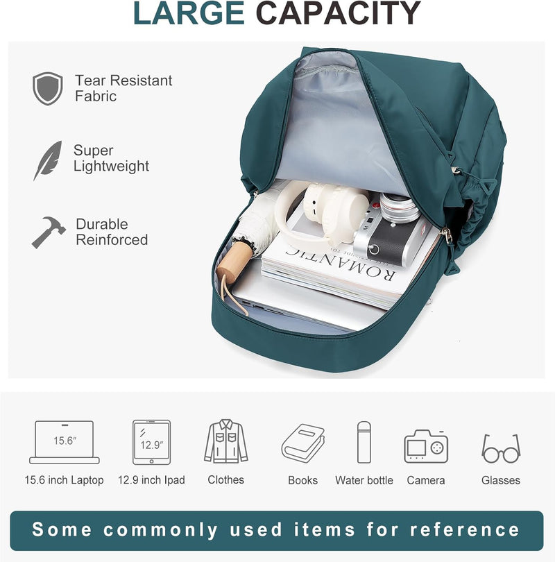 livbote School Backpack Teenager Backpack School Women Men Waterproof Lightweight Daypack Daypack Travel Backpack for Girls Boys