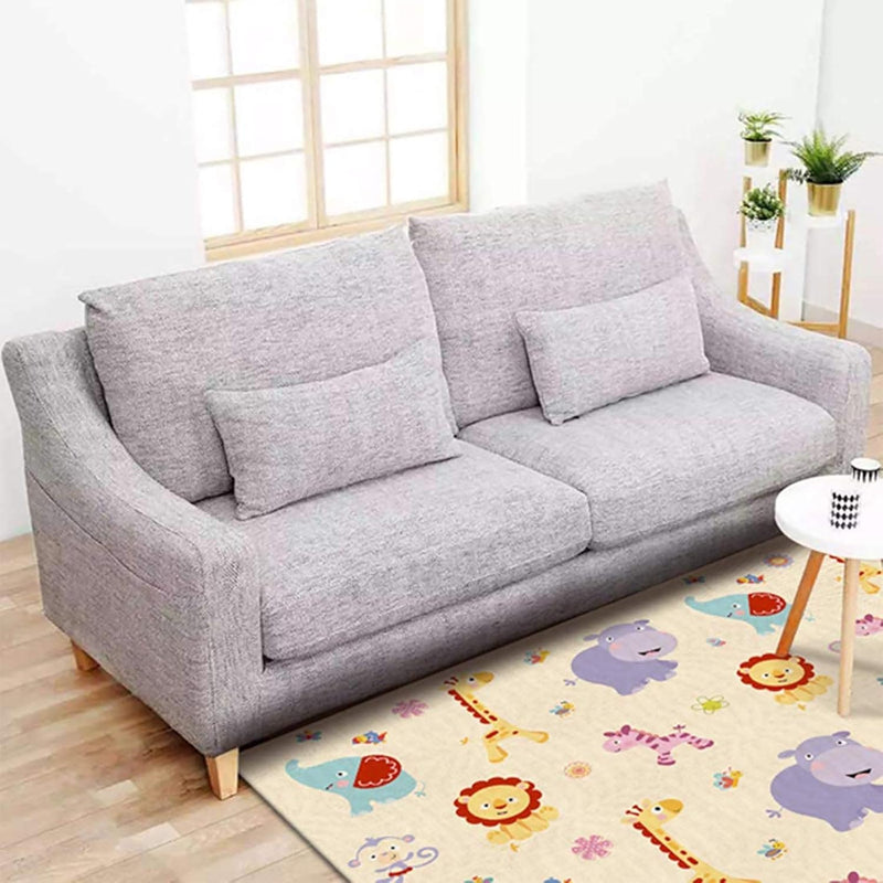 Baby Play Mat New Version Crawling Playmat Foam Foldable Reversible Waterproof Non-Toxic and Portable 180x200x1cm