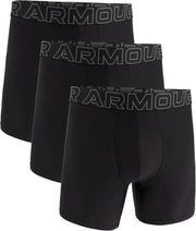 Under Armour mens Ua Performance Tech Boxerjock 6in 3-pack Boxer Briefs (pack of 3)