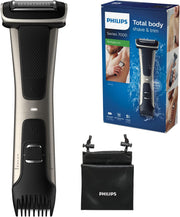 Philips BG7025/15 Bodygroom Series 7000 mit integriertem Kammaufsatz (3 bis 11 mm) - Black 2 Piece Set