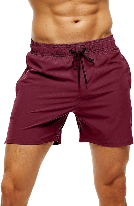 Mens Swimming Trunks Swim Shorts Gym Athletic Workout Running Sports Golf Lounge Clothes Casual Summer Beach