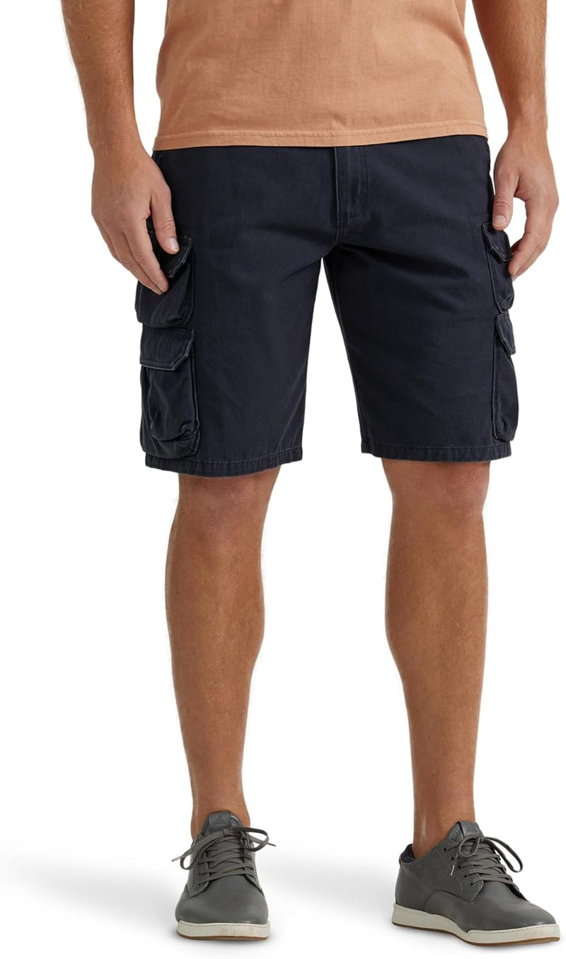 Mens Premium Twill Cargo Short - Dark Navy