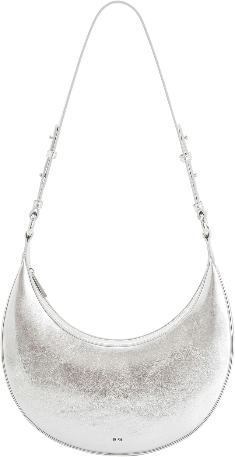 Women's Tessa Shoulder Bag - Silver-a