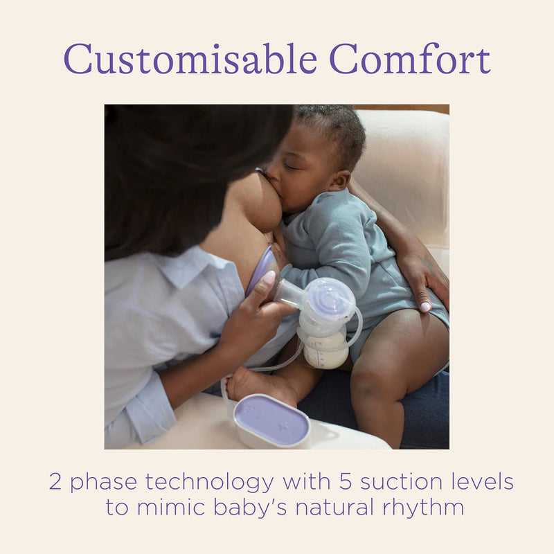 Lansinoh Compact Single Electric Breast Pump , Set Of 1