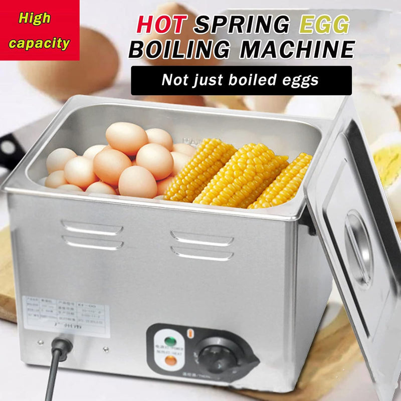 TTGLRT Hot Spring Egg Cooker, Large Capacity Egg Cooker, 75 Degree Constant Temperature Egg Steamer, Half-Boiled Egg Commercial