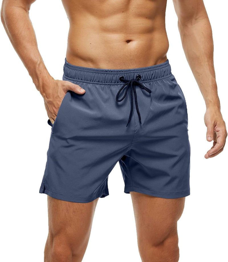 Mens Swimming Trunks Swim Shorts Gym Athletic Workout Running Sports Golf Lounge Clothes Casual Summer Beach