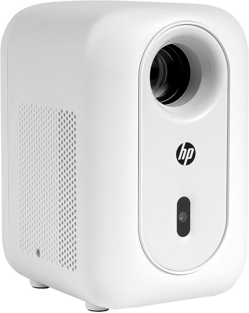 HP Projector 2025 Model: CP180 I 360 Lumens LED Portable 720p HD Smart Projector I Wifi I Bluetooth I Mobile Mirroring I Autofocus I 100" Display Size I Ratio: 16:9 I KeyStone Auto Correction