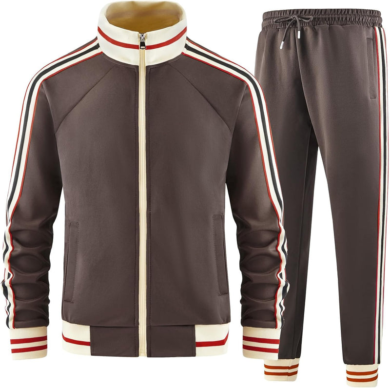Men Track Suits for Men Set mens track suits 2 piece set (pack of 2) - Ai-tz008