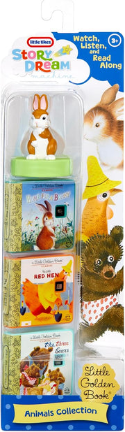 Little Golden Books Animals Collection, Storytime, Books, Audio Play Character, Gift and Toy for Toddlers and Kids Girls Boys Ages 3+ Years