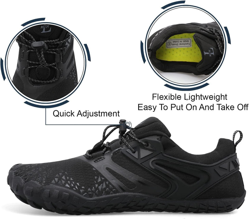L-RUN Water Shoes Womens Mens Outdoor Quick Dry Barefoot Beach Swim Surf Diving Summer Sports Aqua Shoes